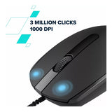 Canyon M-10 Wired Mouse Dark Grey CNE-CMS10DG