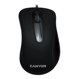 Canyon CMS2 Right-Hand Office USB Optical Mouse Black CNE-CMS2