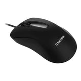 Canyon CMS2 Right-Hand Office USB Optical Mouse Black CNE-CMS2