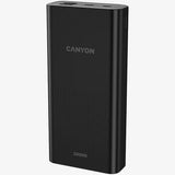 Canyon PB-2001 20000mAh Dual USB Power Bank Black CNE-CPB2001B