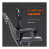 Canyon Flow MCH01 Ergonomic Mesh Gaming Chair Black Orange CNE-MCH01