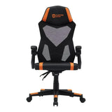 Canyon Flow MCH01 Ergonomic Mesh Gaming Chair Black Orange CNE-MCH01