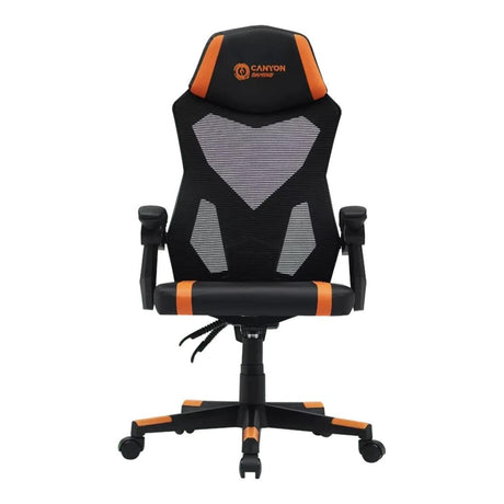 Canyon Flow MCH01 Ergonomic Mesh Gaming Chair Black Orange CNE-MCH01