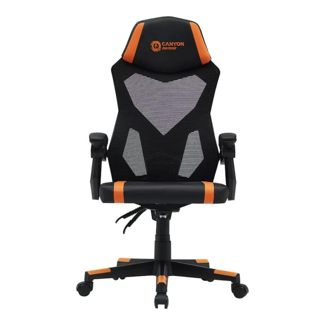 Canyon Flow MCH01 Ergonomic Mesh Gaming Chair Black Orange CNE-MCH01