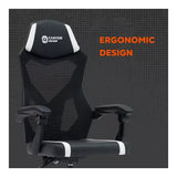 Canyon Flow MCH01 Ergonomic Mesh Gaming Chair Black Red CNE-MCH01R