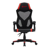 Canyon Flow MCH01 Ergonomic Mesh Gaming Chair Black Red CNE-MCH01R