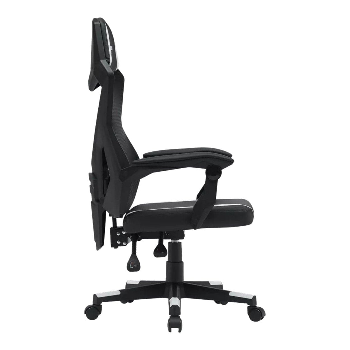 Canyon Flow MCH01 Ergonomic Mesh Gaming Chair Black White CNE-MCH01W