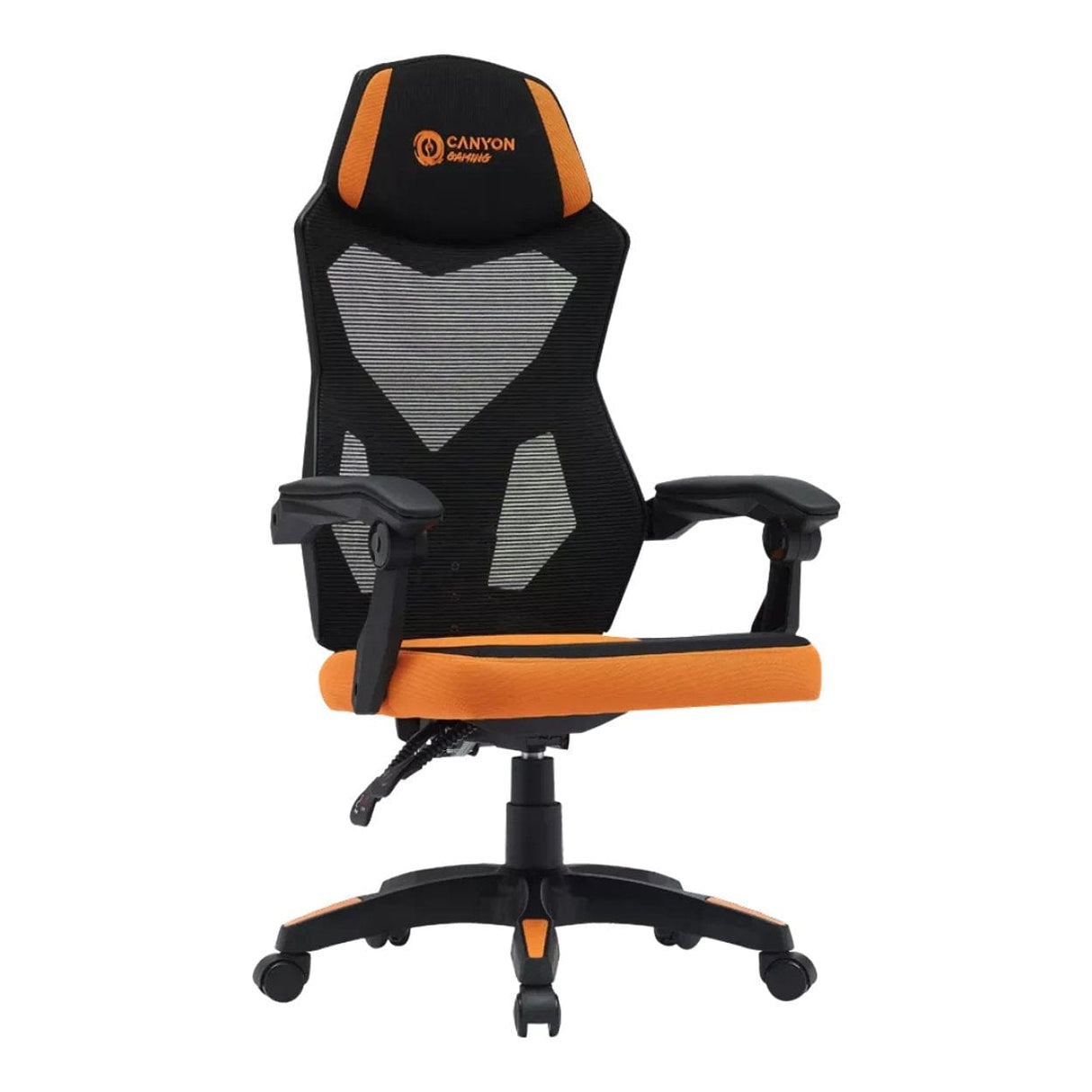 Canyon Wave MCH02 Mesh Gaming Chair Black Orange CNE-MCH02