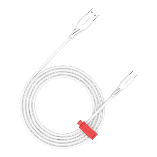 Canyon 1.2m USB-A to USB-C 18W Charging Cable White CNS-AC18SC12W