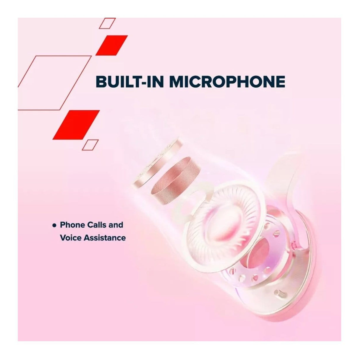 Canyon OnRiff 4 Wireless Headphone Pink CNS-CBTHS4P