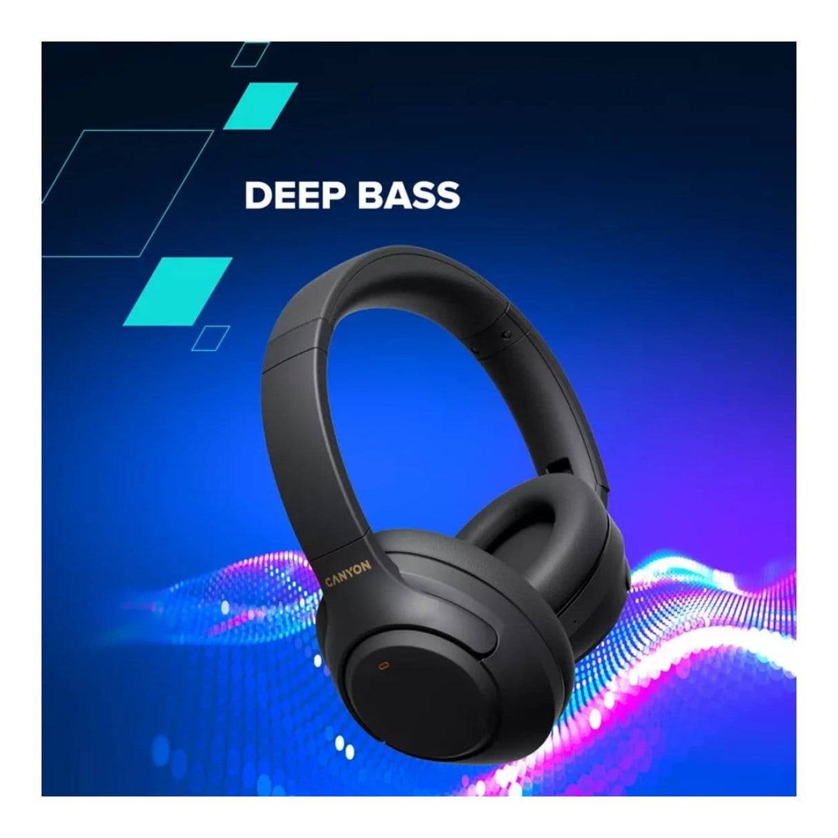 Canyon OnRiff 6 ANC Wireless Headphone Blue CNS-CBTHS6BL