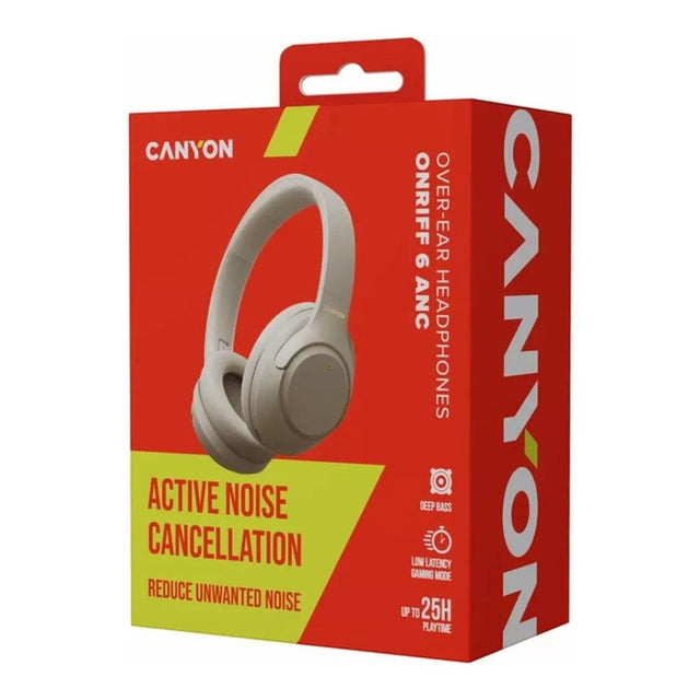 Canyon OnRiff 6 ANC Wireless Headphone Grey CNS-CBTHS6GY