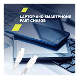 Canyon 100W Type-C Male to Male Silicon Cable 2m White CNS-CC100SC20W