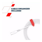 Canyon 100W Type-C Male to Male Silicon Cable 2m White CNS-CC100SC20W