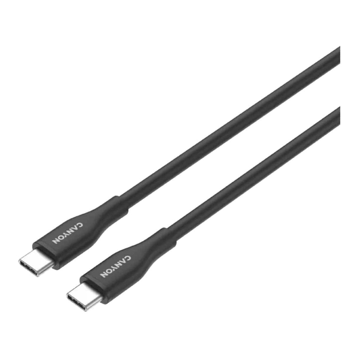 Canyon 60W Type-C Male to Male Silicon Cable 1m Black CNS-CC60SC10B