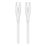 Canyon 60W Type-C Male to Male Silicon Cable 1m White CNS-CC60SC10W