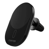 Canyon OnGrip 105 15W Qi2 Wireless Car Charger Black CNS-CCH105B