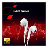 Canyon SEP-6 HiRes Sound Wired Earphone White CNS-CEP6W