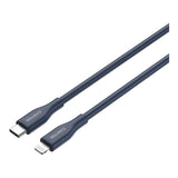 Canyon 60W Type-C to Lightning Silicon Cable 1m Blue CNS-CLNM60SC10DB