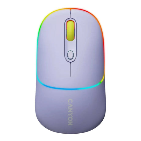 Canyon MW-22 Dual Mode RGB Wireless Mouse - Mountain Lavender CNS-CMSW22ML