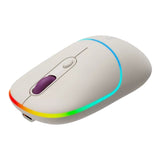 Canyon MW-22 Dual Mode RGB Wireless Mouse - White CNS-CMSW22RC