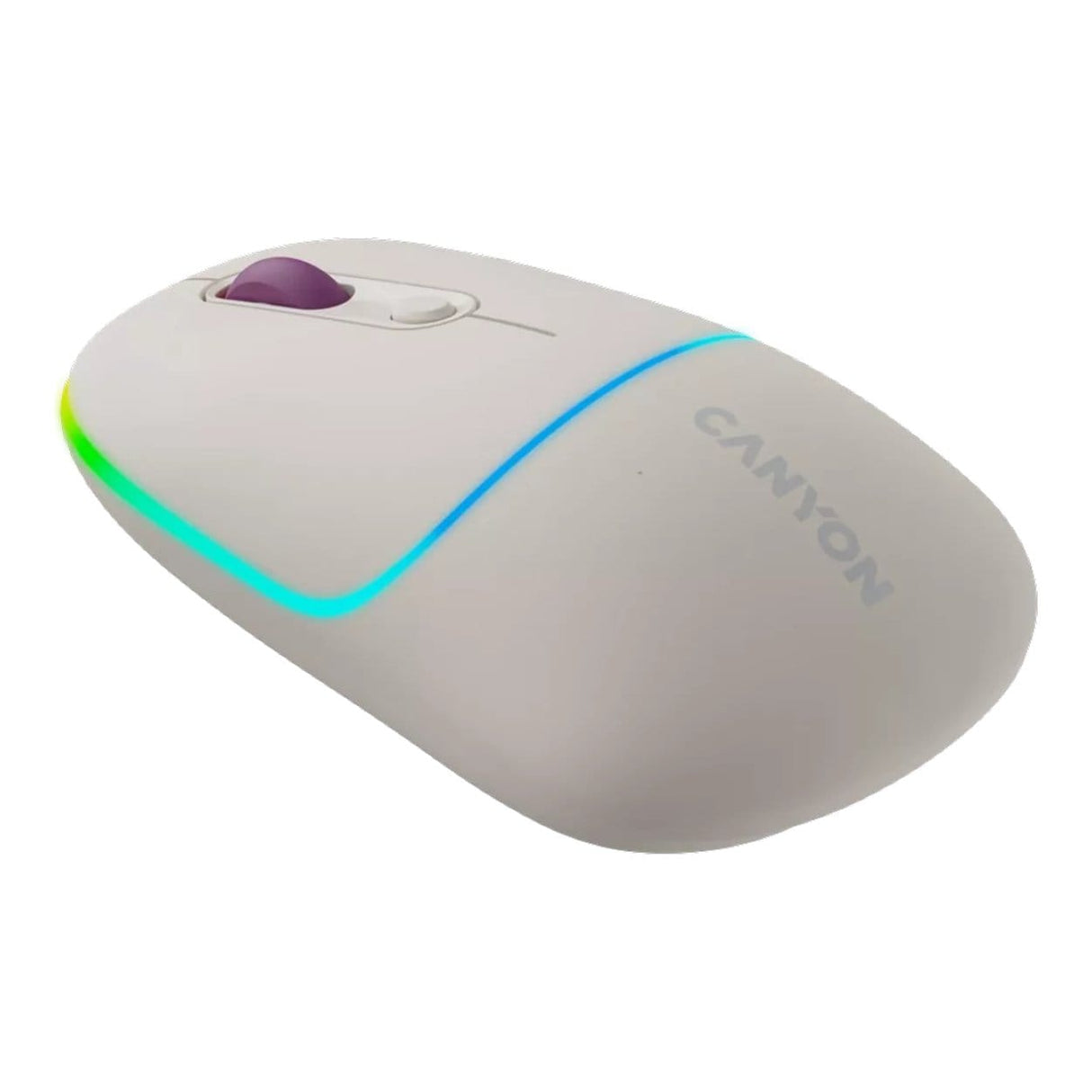 Canyon MW-22 Dual Mode RGB Wireless Mouse - White CNS-CMSW22RC