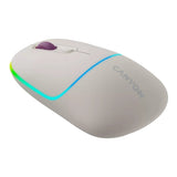 Canyon MW-22 Dual Mode RGB Wireless Mouse - White CNS-CMSW22RC
