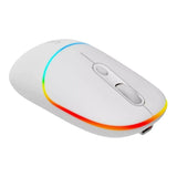 Canyon MW-22 Dual Mode RGB Wireless Mouse - Snow White CNS-CMSW22SW