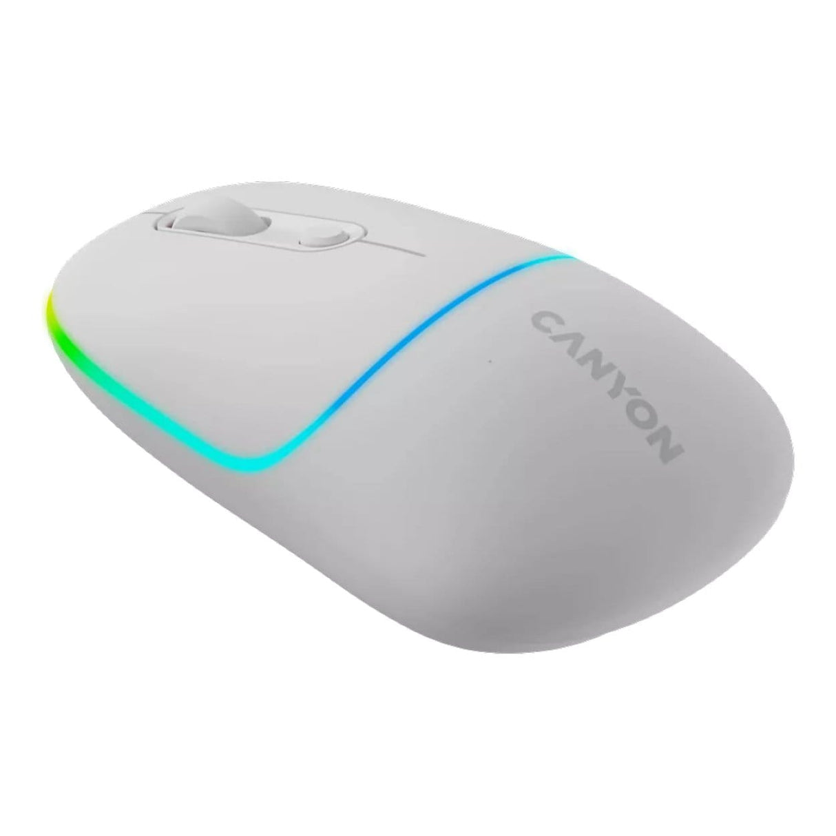 Canyon MW-22 Dual Mode RGB Wireless Mouse - Snow White CNS-CMSW22SW