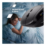 Canyon MW-25 Vertical Wireless Mouse Black CNS-CMSW25