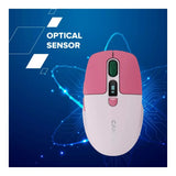 Canyon MW-26 LCD Wireless Silent Mouse Green CNS-CMSW26GR