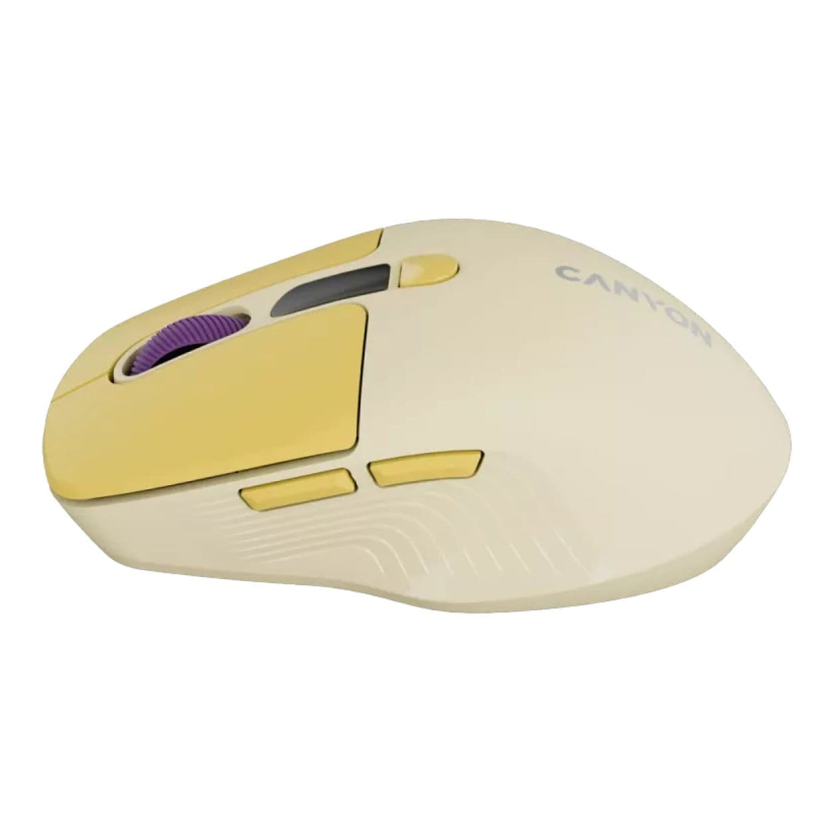 Canyon MW-26 LCD Wireless Silent Mouse Yellow CNS-CMSW26Y