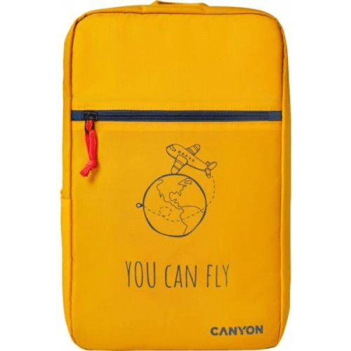 Canyon CSZ-03 15.6-inch Carry-on Laptop Backpack Yellow CNS-CSZ03YW01