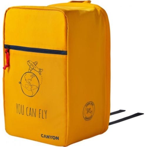 Canyon CSZ-03 15.6-inch Carry-on Laptop Backpack Yellow CNS-CSZ03YW01