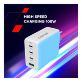 Canyon OnCharge 100ACC 4-port Charging Adapter White CNS-CUW100ACC