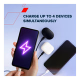 Canyon OnCharge 100ACC 4-port Charging Adapter White CNS-CUW100ACC