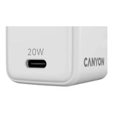 Canyon CU20C 20W Charging Adapter White CNS-CUW20C