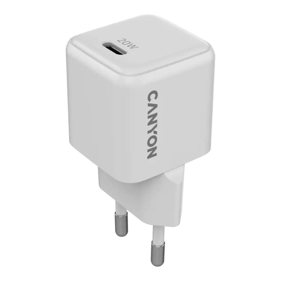 Canyon CU20C 20W Charging Adapter White CNS-CUW20C