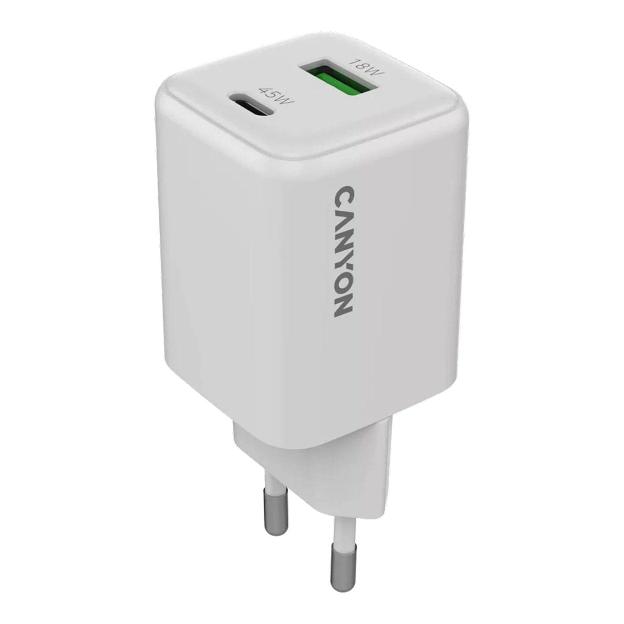 Canyon CU45AC 2-port Charging Adapter White CNS-CUW45AC