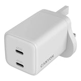 Canyon 45W USB Fast Charging Wall Charger White CNS-CUW45CC-UK