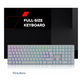 Canyon HKB-W11 RGB Wireless Keyboard Black CNS-HBTK11B