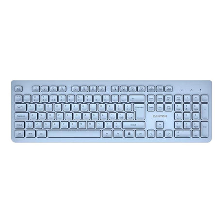 Canyon HKB-W01 Wireless Keyboard Blue CNS-HKBW01BL