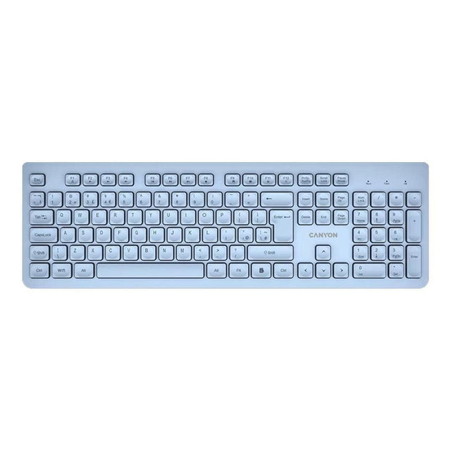 Canyon HKB-W01 Wireless Keyboard Blue CNS-HKBW01BL