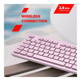 Canyon HKB-W01 Wireless Keyboard Pink CNS-HKBW01P