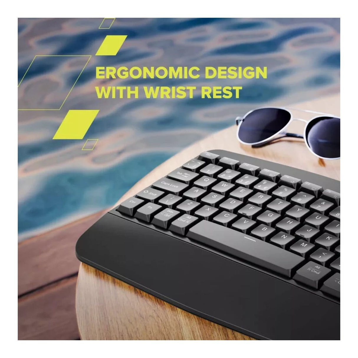 Canyon HKB-W6 Wireless Keyboard Black CNS-HKBW6