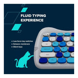 Canyon HSET-W6 Wireless Gaming Combo - Kitty Edition Violet CNS-HSETW6VT