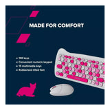 Canyon HSET-W6 Wireless Gaming Combo - Kitty Edition Violet CNS-HSETW6VT