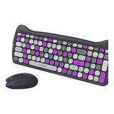Canyon HSET-W6 Wireless Gaming Combo - Kitty Edition Violet CNS-HSETW6VT