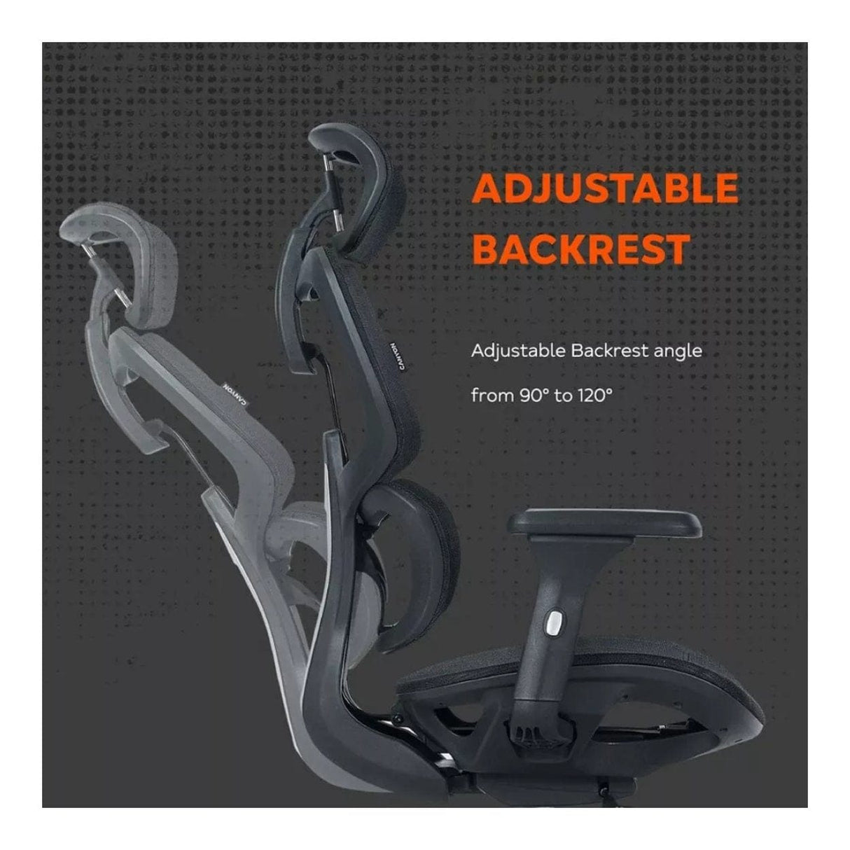 Canyon Ventra MOCH01 Mesh Gaming Chair Black CNS-MOCH01