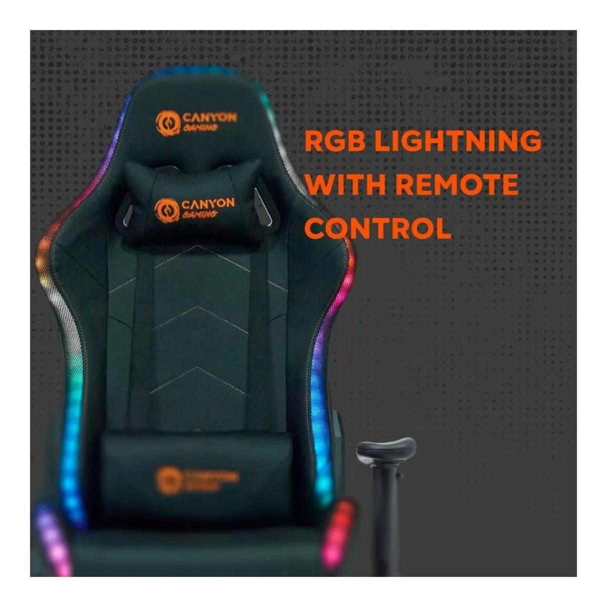 Canyon Irida RGBCH03 RGB Gaming Chair Black CNS-RGBCH03